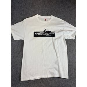 Paul Walker If One Day The Speed Kills Me Quote T Shirt Mens Medium White Tee